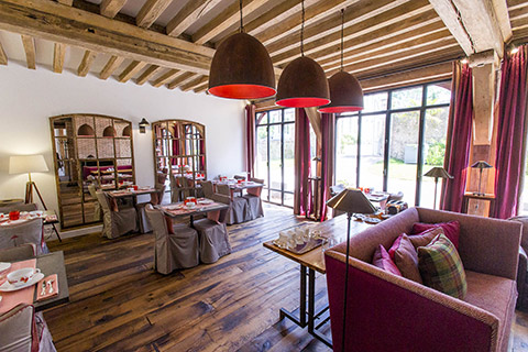 Salle à manger pour le petit-déjeuner